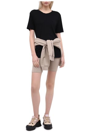 Женская футболка COTTON CITIZEN черного цвета по цене 11200 руб., арт. W12122 | Фото 2 Женская футболка COTTON CITIZEN черного цвета, арт. W12122 | Фото 2