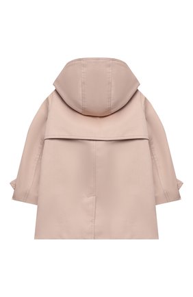Детского хлопковый тренч BURBERRY светло-розового цвета по цене 34300 руб., арт. 8029309 | Фото 2 Детского хлопковый тренч BURBERRY светло-розового цвета, арт. 8029309 | Фото 2