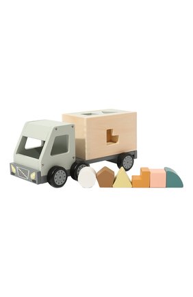 Детского игрушка-сортер грузовик KID`S CONCEPT разноцветного цвета, арт. 1000428 | Фото 1 (Материал: Дерево, Растительное волокно)