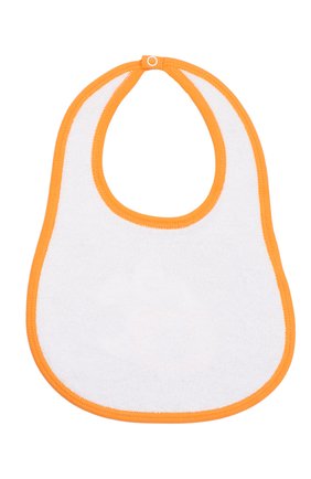 Детский хлопковый нагрудник MAGNOLIA BABY темно-синего цвета по цене 1120 руб., арт. 835A-51-NV | Фото 2 Детский хлопковый нагрудник MAGNOLIA BABY темно-синего цвета, арт. 835A-51-NV | Фото 2