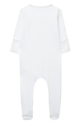Детский хлопковый комбинезон MAGNOLIA BABY зеленого цвета по цене 4580 руб., арт. 562-402-CE | Фото 2 Детский хлопковый комбинезон MAGNOLIA BABY зеленого цвета, арт. 562-402-CE | Фото 2