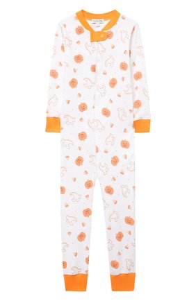 Детский хлопковый комбинезон MAGNOLIA BABY оранжевого цвета по цене 4130 руб., арт. 835-ZP-OR | Фото 1 Детский хлопковый комбинезон MAGNOLIA BABY оранжевого цвета, арт. 835-ZP-OR | Фото 1
