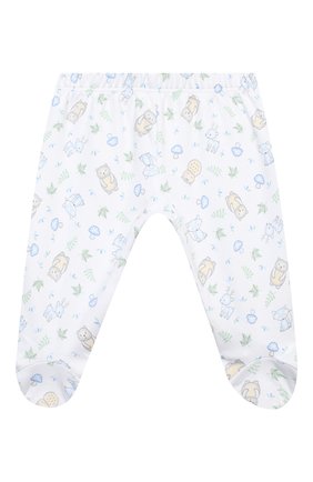Детский комплект из распашонки и ползунков MAGNOLIA BABY голубого цвета по цене 4130 руб., арт. 562-735P-LB | Фото 4 Детский комплект из распашонки и ползунков MAGNOLIA BABY голубого цвета, арт. 562-735P-LB | Фото 4