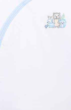 Детский комплект из распашонки и ползунков MAGNOLIA BABY голубого цвета по цене 4130 руб., арт. 562-735P-LB | Фото 6 Детский комплект из распашонки и ползунков MAGNOLIA BABY голубого цвета, арт. 562-735P-LB | Фото 6