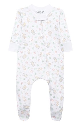 Детский хлопковый комбинезон MAGNOLIA BABY зеленого цвета по цене 4130 руб., арт. 562-428P-CE | Фото 1 Детский хлопковый комбинезон MAGNOLIA BABY зеленого цвета, арт. 562-428P-CE | Фото 1