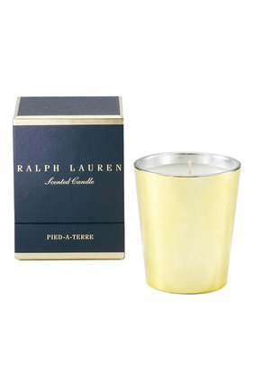 Свеча pied a terre RALPH LAUREN золотого цвета по цене 0 руб., арт. 684556887001 | Фото 1 Свеча pied a terre RALPH LAUREN золотого цвета, арт. 684556887001 | Фото 1 (Ограничения доставки: fragile-2, flammable)