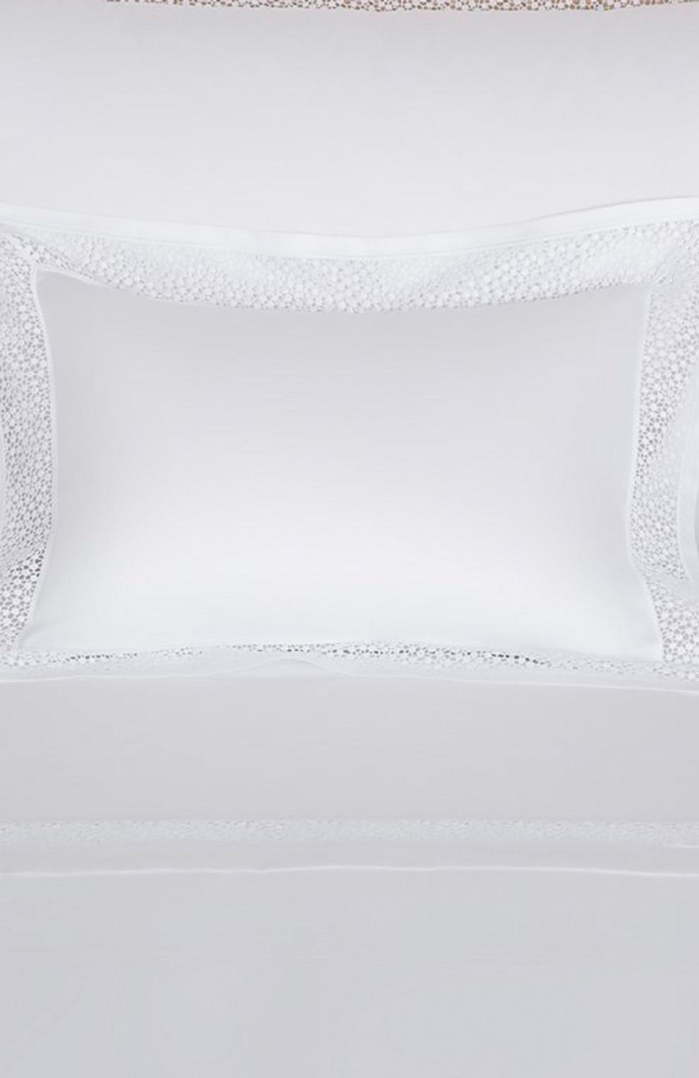 Мужского хлопковая наволочка FRETTE белого цвета по цене 17150 руб., арт. FR6572 E0700 030B | Фото 2 Мужского хлопковая наволочка FRETTE белого цвета, арт. FR6572 E0700 030B | Фото 2