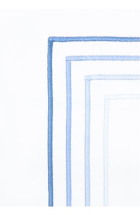 Хлопковая наволочка FRETTE синего цвета, арт. F07092 E0700 051C | Фото 5