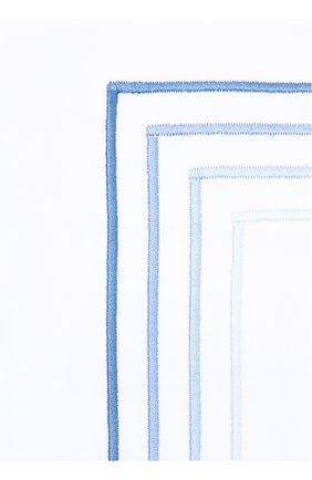 Хлопковая наволочка FRETTE синего цвета по цене 15800 руб., арт. F07092 E0700 051C | Фото 5 Хлопковая наволочка FRETTE синего цвета, арт. F07092 E0700 051C | Фото 5