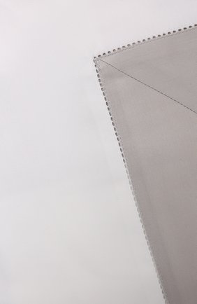 Хлопковая наволочка FRETTE серебряного цвета по цене 14400 руб., арт. FR2934 E0700 065B | Фото 2 Хлопковая наволочка FRETTE серебряного цвета, арт. FR2934 E0700 065B | Фото 2