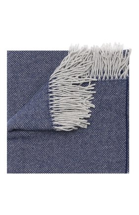 Шерстяной плед FRETTE синего цвета по цене 31000 руб., арт. F06291 F0400 130D | Фото 1 Шерстяной плед FRETTE синего цвета, арт. F06291 F0400 130D | Фото 1