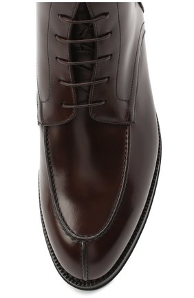Мужские кожаные ботинки W.GIBBS темно-коричневого цвета, арт. 0639006/0220 | Фото 5 (Длина стельки: 27,7, 30; Материал внешний: Кожа; Материал утеплителя: Натуральный мех; Мужское Кросс-КТ: Ботинки-обувь, зимние ботинки; Региональные ограничения белый список (Axapta Mercury): RU; ширина носка стельки: 9,3, 9; толщина подошвы: 1,4)