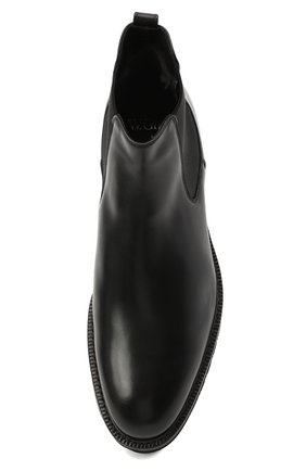 Мужские кожаные челси W.GIBBS черного цвета, арт. 7260004/2311 | Фото 5 (Материал внешний: Кожа; Длина стельки: 29,5, 29, 28; Материал утеплителя: Натуральный мех; Мужское Кросс-КТ: зимние сапоги, Сапоги-обувь, Челси-обувь; Региональные ограничения белый список (Axapta Mercury): RU; толщина подошвы: 2,5; ширина носка стельки: 9, 9,2, 9,5; высота каблука: 3,8)