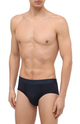 Мужские хипсы их вискозы ZIMMERLI темно-синего цвета по цене 7845 руб., арт. 718-8253 | Фото 2 Мужские хипсы их вискозы ZIMMERLI темно-синего цвета, арт. 718-8253 | Фото 2