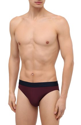 Мужские брифы ZIMMERLI бордового цвета по цене 4935 руб., арт. 700-1342 | Фото 2 Мужские брифы ZIMMERLI бордового цвета, арт. 700-1342 | Фото 2