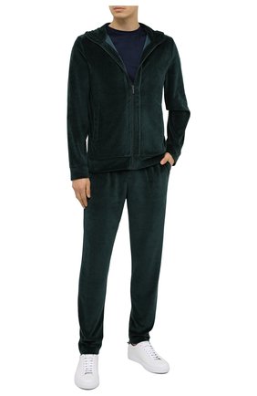 Мужские домашние брюки ZIMMERLI темно-зеленого цвета по цене 16450 руб., арт. 5112-21331 | Фото 2 Мужские домашние брюки ZIMMERLI темно-зеленого цвета, арт. 5112-21331 | Фото 2