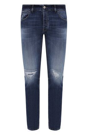 Мужские джинсы PREMIUM MOOD DENIM SUPERIOR синего цвета по цене 17900 руб., арт. F21 0417253817/R0BERT | Фото 1 Мужские джинсы PREMIUM MOOD DENIM SUPERIOR синего цвета, арт. F21 0417253817/R0BERT | Фото 1