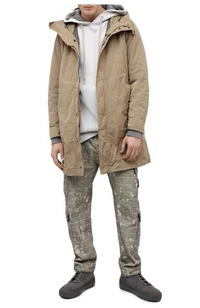 Мужской хлопковые брюки-карго STONE ISLAND зеленого цвета по цене 45100 руб., арт. 7315317E2 | Фото 2 Мужской хлопковые брюки-карго STONE ISLAND зеленого цвета, арт. 7315317E2 | Фото 2