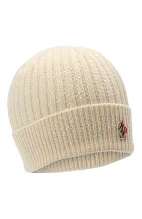 Мужская шерстяная шапка MONCLER GRENOBLE белого цвета по цене 15100 руб., арт. F2-097-3B700-00-04761 | Фото 1 Мужская шерстяная шапка MONCLER GRENOBLE белого цвета, арт. F2-097-3B700-00-04761 | Фото 1