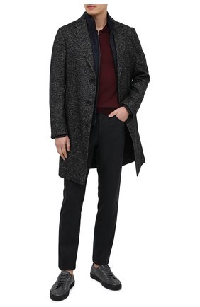 Мужское шерстяное поло CORNELIANI красного цвета по цене 48450 руб., арт. 86M557-0825139/00 | Фото 2 Мужское шерстяное поло CORNELIANI красного цвета, арт. 86M557-0825139/00 | Фото 2