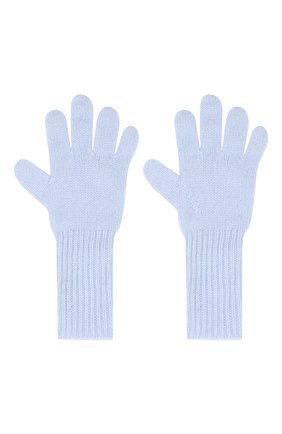 Детские кашемировые перчатки GIORGETTI CASHMERE голубого цвета, арт. MB1699/8A | Фото 2 (Материал: Шерсть, Кашемир, Текстиль; Региональные ограничения белый список (Axapta Mercury): RU)