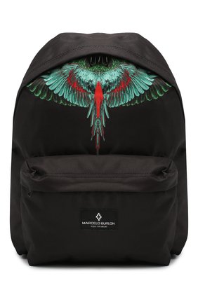 Детская рюкзак MARCELO BURLON KIDS OF MILAN черного цвета по цене 11300 руб., арт. 20I/B/MB/9507/9000 | Фото 1 Детская рюкзак MARCELO BURLON KIDS OF MILAN черного цвета, арт. 20I/B/MB/9507/9000 | Фото 1