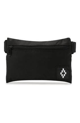 Детская поясная сумка MARCELO BURLON KIDS OF MILAN черного цвета по цене 6315 руб., арт. 20I/B/MB/9535/9010 | Фото 1 Детская поясная сумка MARCELO BURLON KIDS OF MILAN черного цвета, арт. 20I/B/MB/9535/9010 | Фото 1