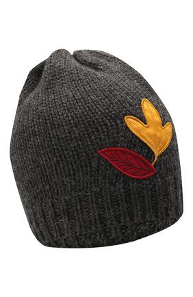 Детского шерстяная шапка DOLCE & GABBANA темно-серого цвета по цене 13700 руб., арт. LBKH58/JAM01 | Фото 1 Детского шерстяная шапка DOLCE & GABBANA темно-серого цвета, арт. LBKH58/JAM01 | Фото 1 (Материал: Текстиль, Шерсть)