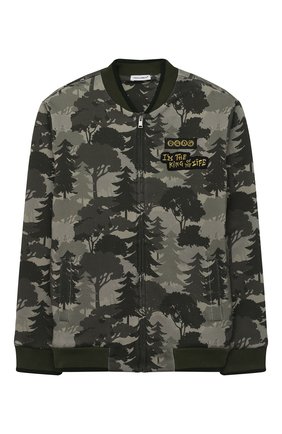 Детский хлопковая толстовка DOLCE & GABBANA хаки цвета по цене 25500 руб., арт. L4JW3C/G7XLJ/8-14 | Фото 1 Детский хлопковая толстовка DOLCE & GABBANA хаки цвета, арт. L4JW3C/G7XLJ/8-14 | Фото 1