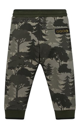 Детские хлопковые джоггеры DOLCE & GABBANA хаки цвета по цене 19450 руб., арт. L4JPZ6/G7XLJ/2-6 | Фото 2 Детские хлопковые джоггеры DOLCE & GABBANA хаки цвета, арт. L4JPZ6/G7XLJ/2-6 | Фото 2