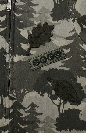 Детский хлопковый комбинезон DOLCE & GABBANA хаки цвета по цене 26100 руб., арт. L1J09Z/G7XLJ | Фото 3 Детский хлопковый комбинезон DOLCE & GABBANA хаки цвета, арт. L1J09Z/G7XLJ | Фото 3