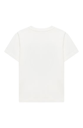 Детская хлопковая футболка STELLA MCCARTNEY белого цвета по цене 3725 руб., арт. 601304/SPJF1 | Фото 2 Детская хлопковая футболка STELLA MCCARTNEY белого цвета, арт. 601304/SPJF1 | Фото 2