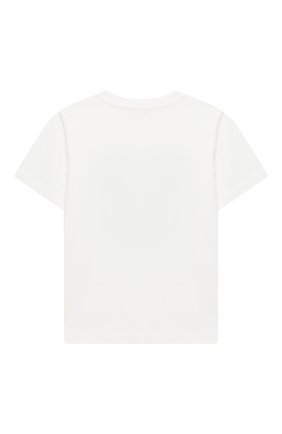 Детская хлопковая футболка STELLA MCCARTNEY белого цвета по цене 3725 руб., арт. 601096/SPJE6 | Фото 2 Детская хлопковая футболка STELLA MCCARTNEY белого цвета, арт. 601096/SPJE6 | Фото 2