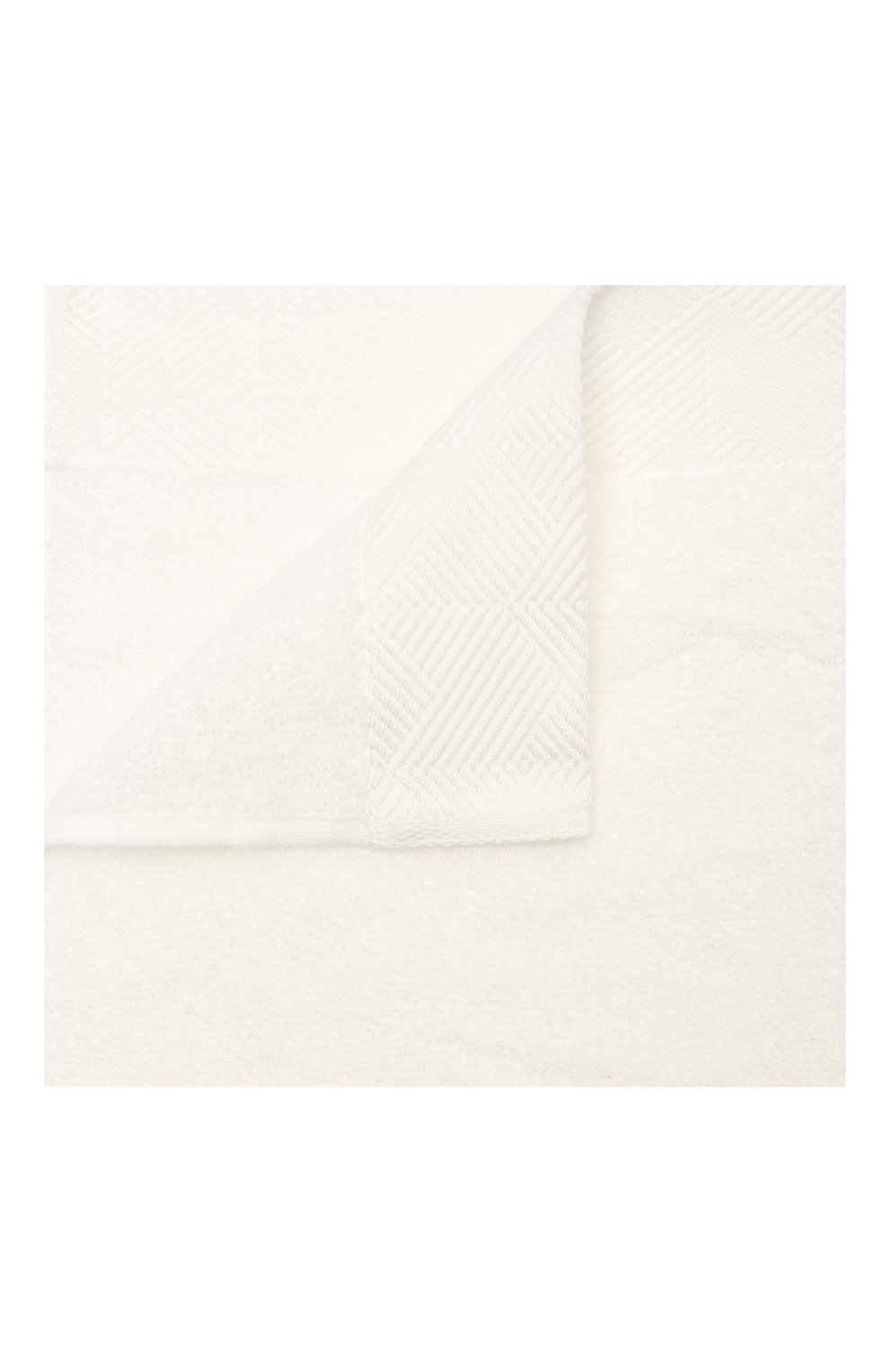 Мужского хлопковое полотенце FRETTE белого цвета, арт. FR6244 D0100 040C | Фото 1