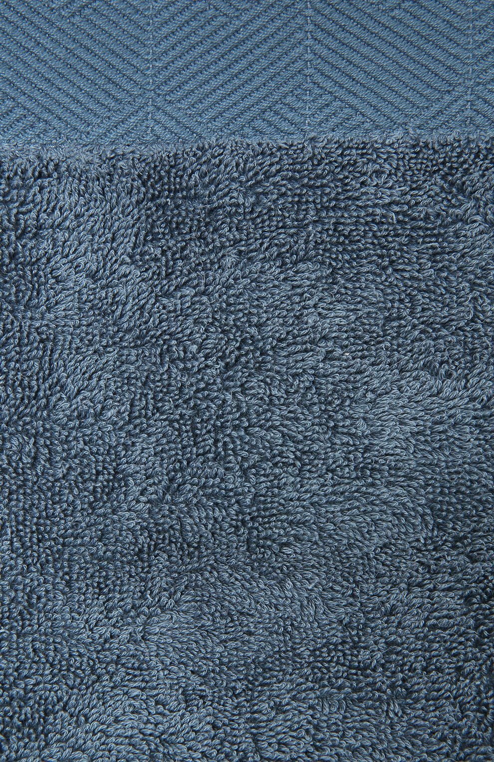 Мужского хлопковое полотенце FRETTE синего цвета по цене 1900 руб., арт. FR6244 D0100 040C | Фото 2 Мужского хлопковое полотенце FRETTE синего цвета, арт. FR6244 D0100 040C | Фото 2