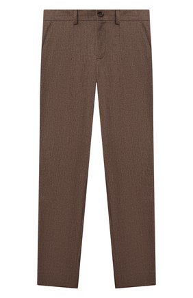 Детские хлопковые брюки DOLCE & GABBANA коричневого цвета по цене 22050 руб., арт. L42P83/G7XLF/8-14 | Фото 1 Детские хлопковые брюки DOLCE & GABBANA коричневого цвета, арт. L42P83/G7XLF/8-14 | Фото 1
