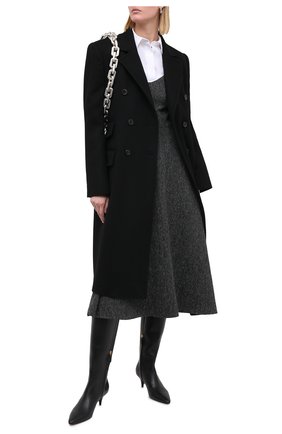Женские кожаные сапоги TOM FORD черного цвета по цене 143000 руб., арт. W2689T-LCL001 | Фото 2 Женские кожаные сапоги TOM FORD черного цвета, арт. W2689T-LCL001 | Фото 2