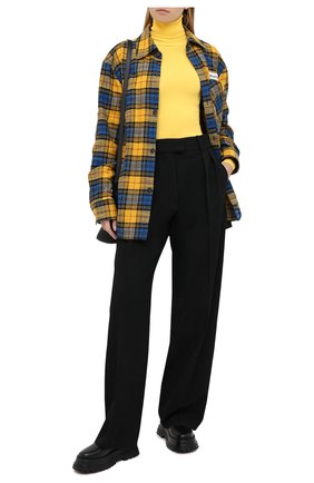 Женская водолазка из вискозы STELLA MCCARTNEY желтого цвета по цене 51500 руб., арт. 601794/S2076 | Фото 2 Женская водолазка из вискозы STELLA MCCARTNEY желтого цвета, арт. 601794/S2076 | Фото 2