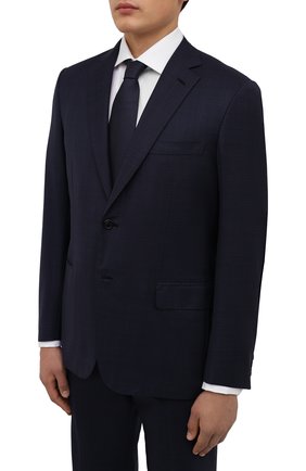 Мужской шерстяной костюм BRIONI синего цвета по цене 471500 руб., арт. RA0J0X/09A0I/BRUNIC0 | Фото 2 Мужской шерстяной костюм BRIONI синего цвета, арт. RA0J0X/09A0I/BRUNIC0 | Фото 2