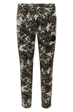 Мужской брюки MONCLER хаки цвета по цене 48400 руб., арт. F2-091-8H724-00-829HN | Фото 1 Мужской брюки MONCLER хаки цвета, арт. F2-091-8H724-00-829HN | Фото 1