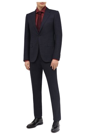 Мужской шерстяной костюм ERMENEGILDO ZEGNA темно-синего цвета по цене 299500 руб., арт. 822578/221225 | Фото 1 Мужской шерстяной костюм ERMENEGILDO ZEGNA темно-синего цвета, арт. 822578/221225 | Фото 1