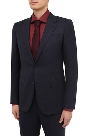 Мужской шерстяной костюм ERMENEGILDO ZEGNA темно-синего цвета по цене 299500 руб., арт. 822578/221225 | Фото 2 Мужской шерстяной костюм ERMENEGILDO ZEGNA темно-синего цвета, арт. 822578/221225 | Фото 2