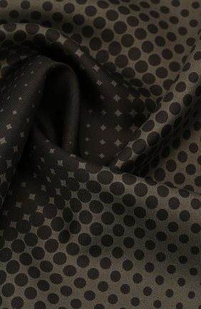 Мужской шелковый платок TOM FORD хаки цвета, арт. 8TF103/TF312 | Фото 2 (Материал: Текстиль, Шелк; Региональные ограничения белый список (Axapta Mercury): RU)