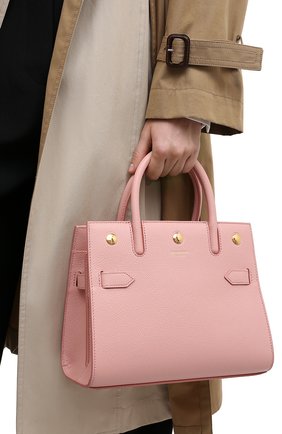 Женская сумка title BURBERRY розового цвета по цене 112000 руб., арт. 8026891 | Фото 2 Женская сумка title BURBERRY розового цвета, арт. 8026891 | Фото 2
