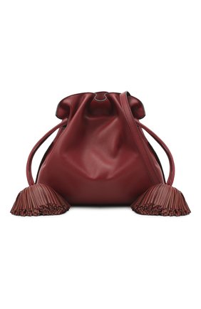Женский клатч flamenco LOEWE бордового цвета по цене 179500 руб., арт. A411FC1X17 | Фото 6 Женский клатч flamenco LOEWE бордового цвета, арт. A411FC1X17 | Фото 6