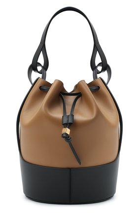 Женская сумка balloon LOEWE черного цвета по цене 219000 руб., арт. 326.76AC30 | Фото 1 Женская сумка balloon LOEWE черного цвета, арт. 326.76AC30 | Фото 1