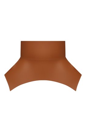 Женский кожаный пояс LOEWE светло-коричневого цвета, арт. S540250X17 | Фото 1 (Кросс-КТ: Широкие)