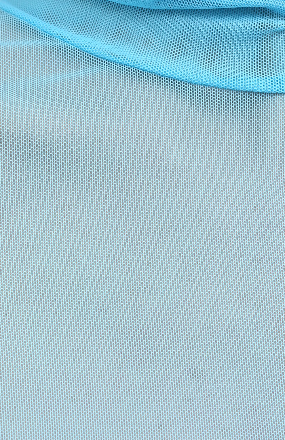 Женская водолазка DRIES VAN NOTEN голубого цвета, арт. 202-11146-1202 | Фото 5 (Женское Кросс-КТ: Водолазка-одежда; Рукава: Длинные; Материал внешний: Синтетический материал; Длина (для топов): Удлиненные)