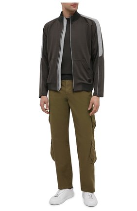 Мужская шерстяная толстовка Z ZEGNA хаки цвета по цене 69750 руб., арт. VV400/ZZT869 | Фото 2 Мужская шерстяная толстовка Z ZEGNA хаки цвета, арт. VV400/ZZT869 | Фото 2