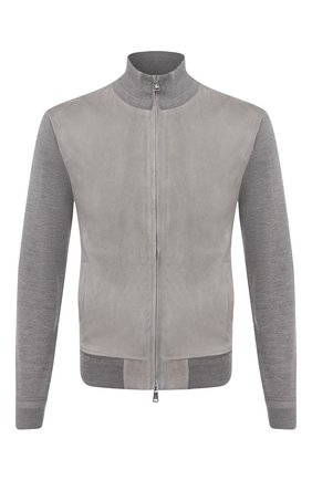 Мужской комбинированный кардиган RALPH LAUREN серого цвета по цене 179000 руб., арт. 790799347 | Фото 1 Мужской комбинированный кардиган RALPH LAUREN серого цвета, арт. 790799347 | Фото 1 (Рукава: Длинные; Длина (для топов): Стандартные; Материал внешний: Шерсть; Материал утеплителя: Шерсть; Стили: Кэжуэл; Мужское Кросс-КТ: Кардиган-одежда)